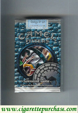 Camel collection version Genuine Taste Filters Genuine Nights soft box cigarettes